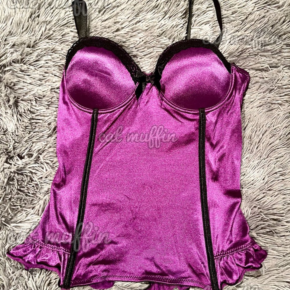 MORBID THREADS BUSTIER / CORSET TOP 32B